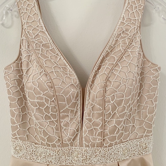 SHERRI HILL FORMAL MINI DRESS SIZE 2 - Picture 3 of 5